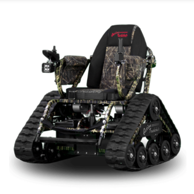 Action Trackchair ST camo model on white background